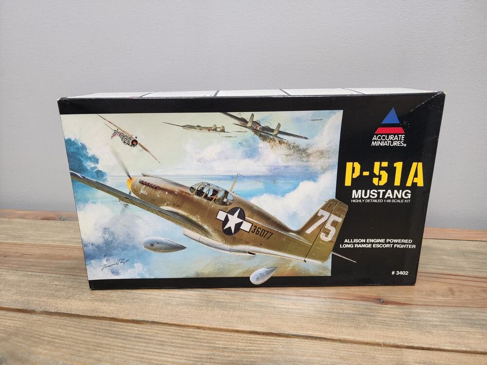 Accurate Miniatures 1/48 Scale P-51A Mustang 3402